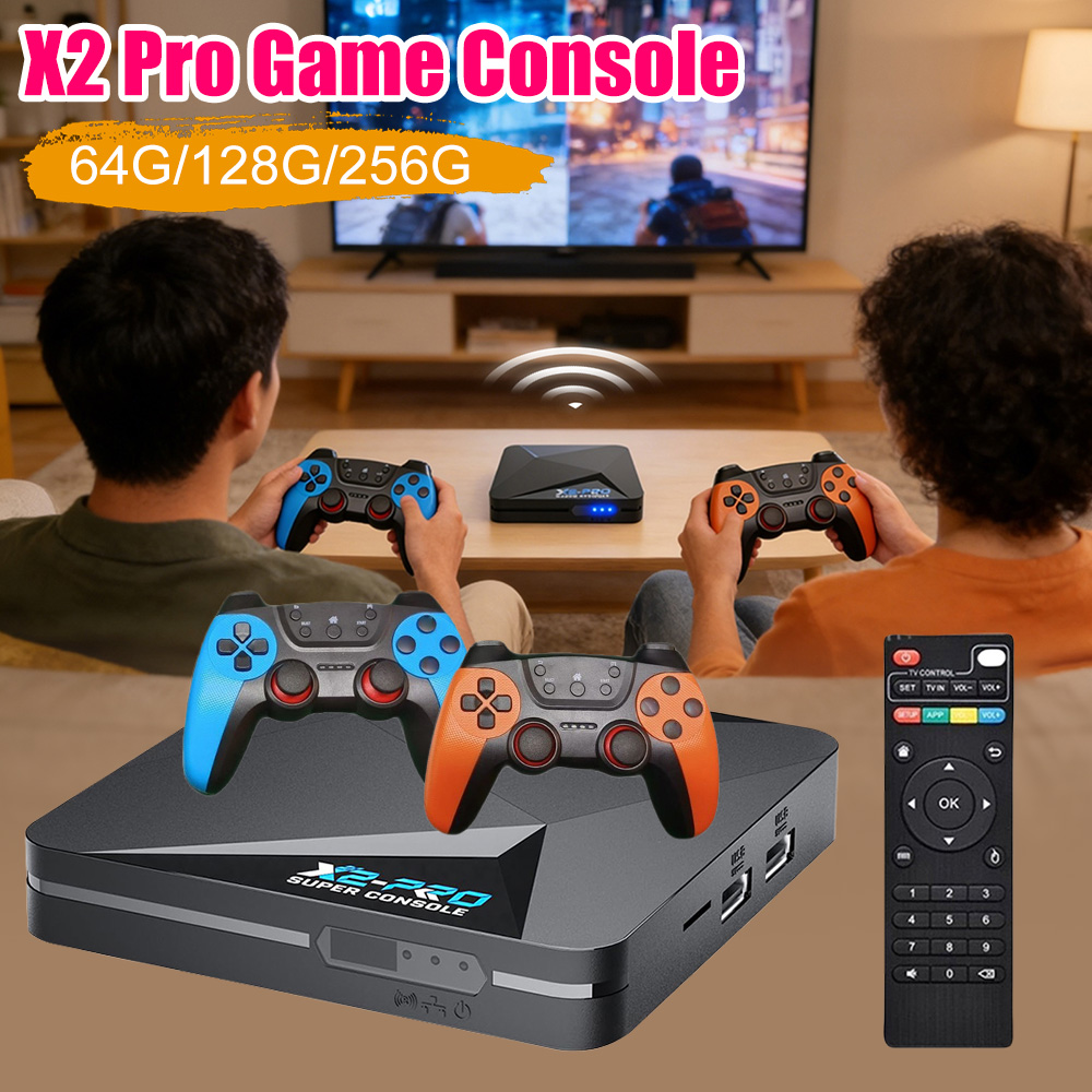 Retro Gaming X2 - Super Console X2 Pro Spielebox US/EU