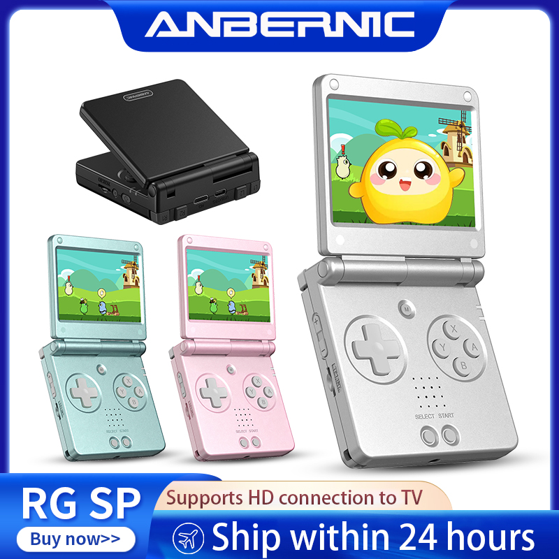 Retro Gaming Device Handheld - Anbernic RGSP Flip Retro Handheld-Spielkonsole Linux