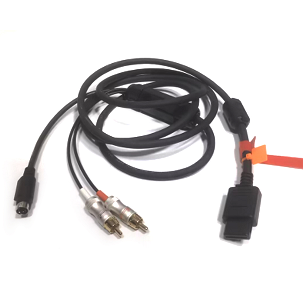 Retro Gaming Events - Sfc n64 ngc s-video kabel abgeschirmtes
