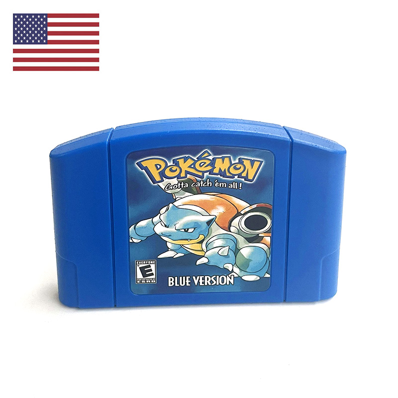 Retro Gaming Events - USA NTSC-Version Englische Pokemon Blue N64