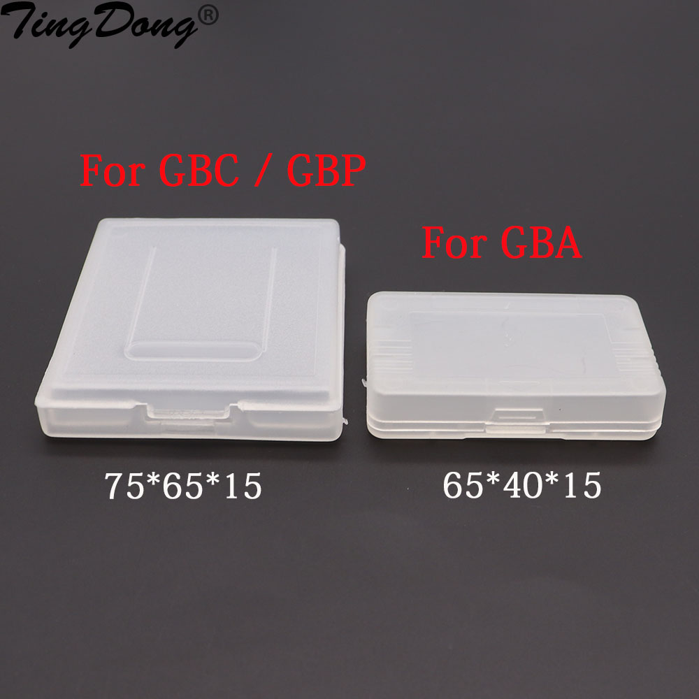 Game Carrying Case - Kunststoff-Spielkassetten-Kartenetui für GameBoy Color GBC GBA