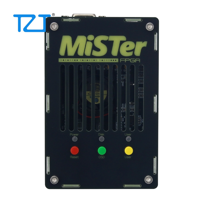 Retro Gaming Events - TZT Mini Mister Spielekonsole Cyclone V