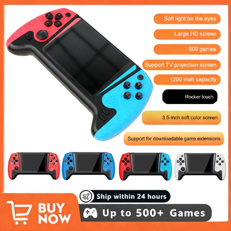 Retro Gaming Device Handheld - Retro Handheld-Videospielkonsole Linux-System 3,5-Zoll-LCD-Bildschirm Tragbarer Handheld-Videoplayer