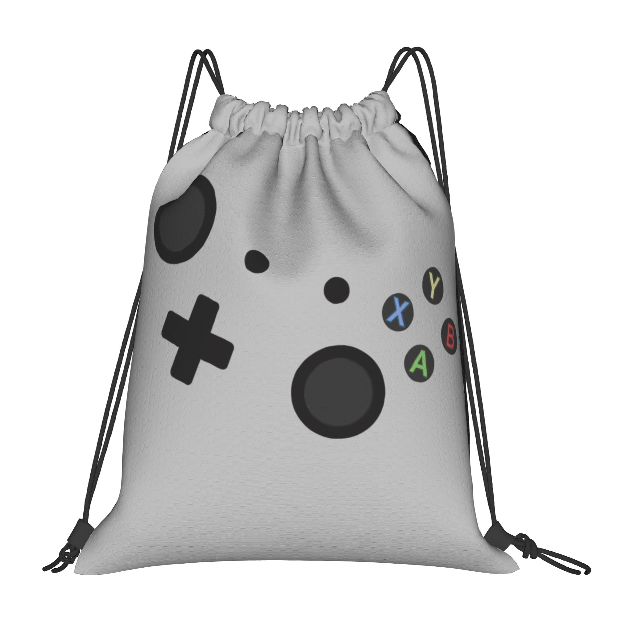 Retro Gaming Shops - Maßgefertigter Gaming-Controller-Rucksack mit Kordelzug für Männer,