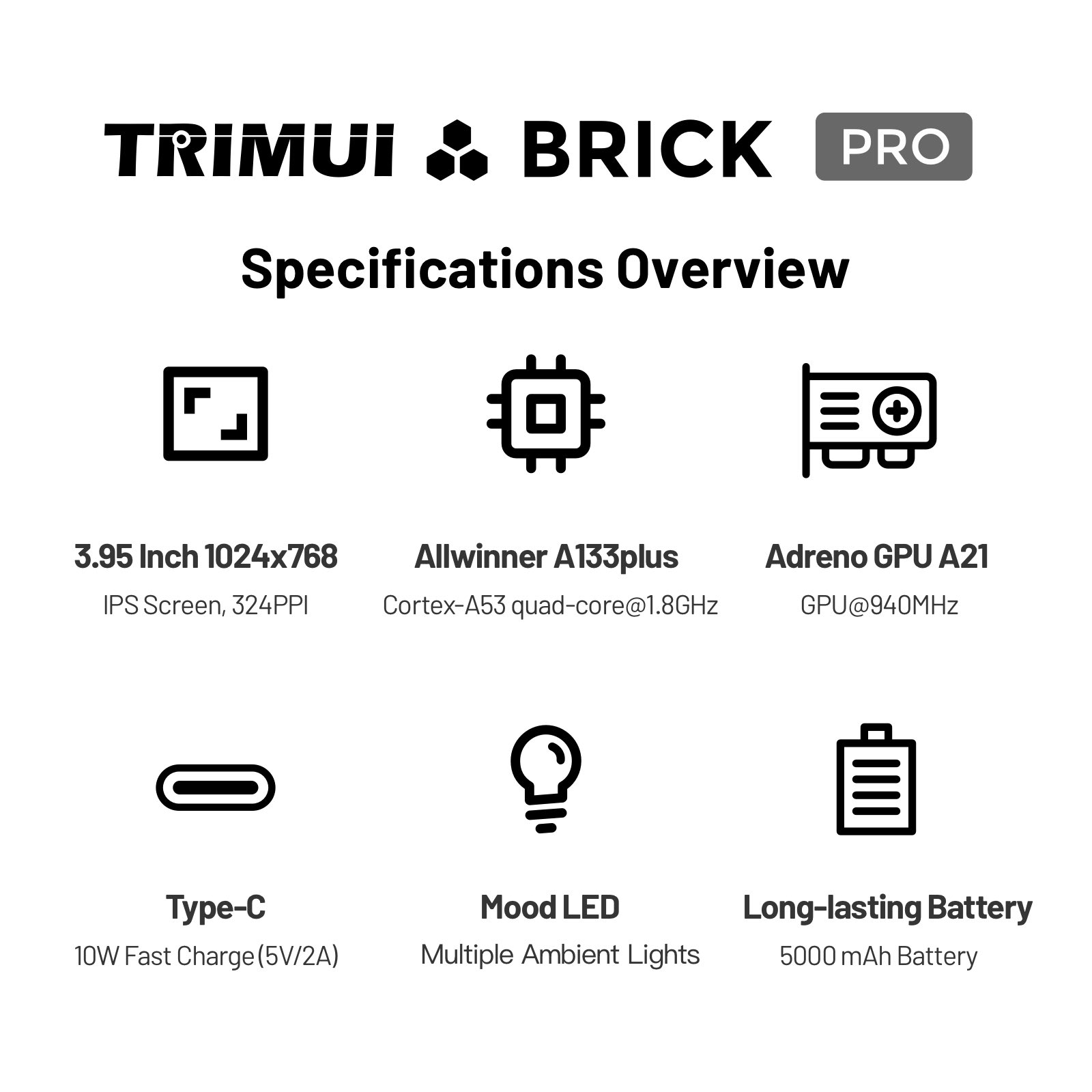 TRIMUI Brick Pro TG4040 Retro  – Retro Gaming Device Handheld Bewertung und Preis
