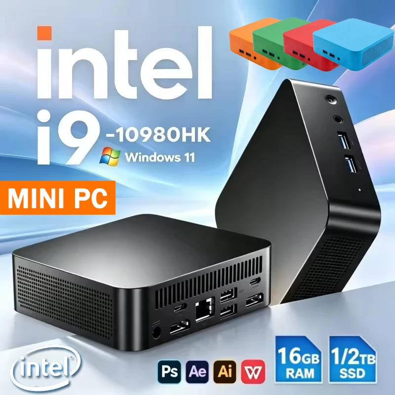 Intel i9 10980HK Mini-PC Dual  – Retro Gaming Mini Pc Bewertung und Preis