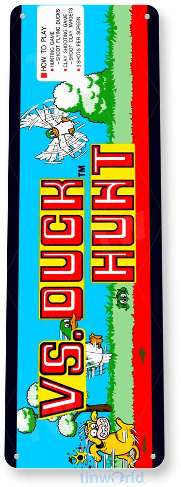Zinn Zeichen Enten jagd Arcade – Retro Gaming Shops Bewertung und Preis
