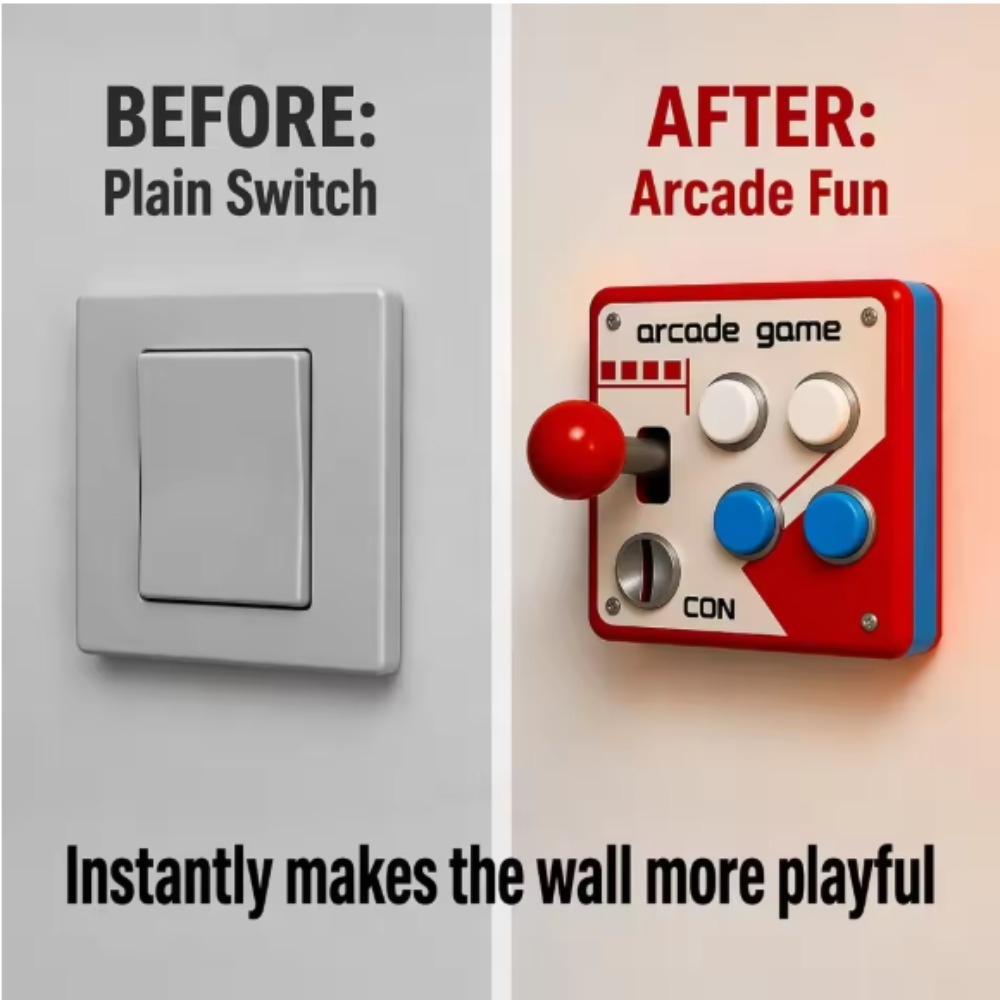 Retro Arcade Joystick Schalter – Retro Gaming Decor Bewertung und Preis