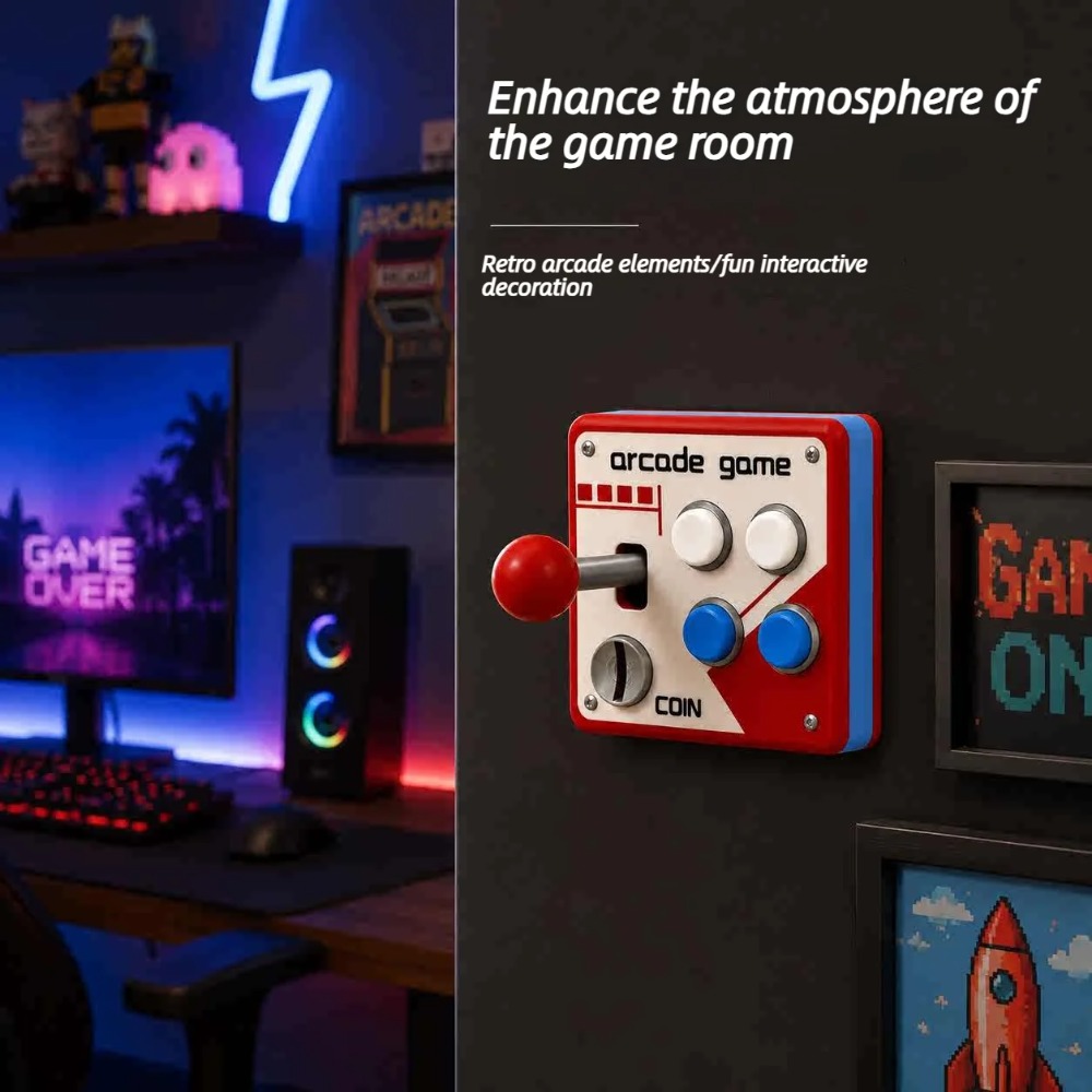 Retro Arcade Joystick Schalter – Retro Gaming Decor Bewertung und Preis