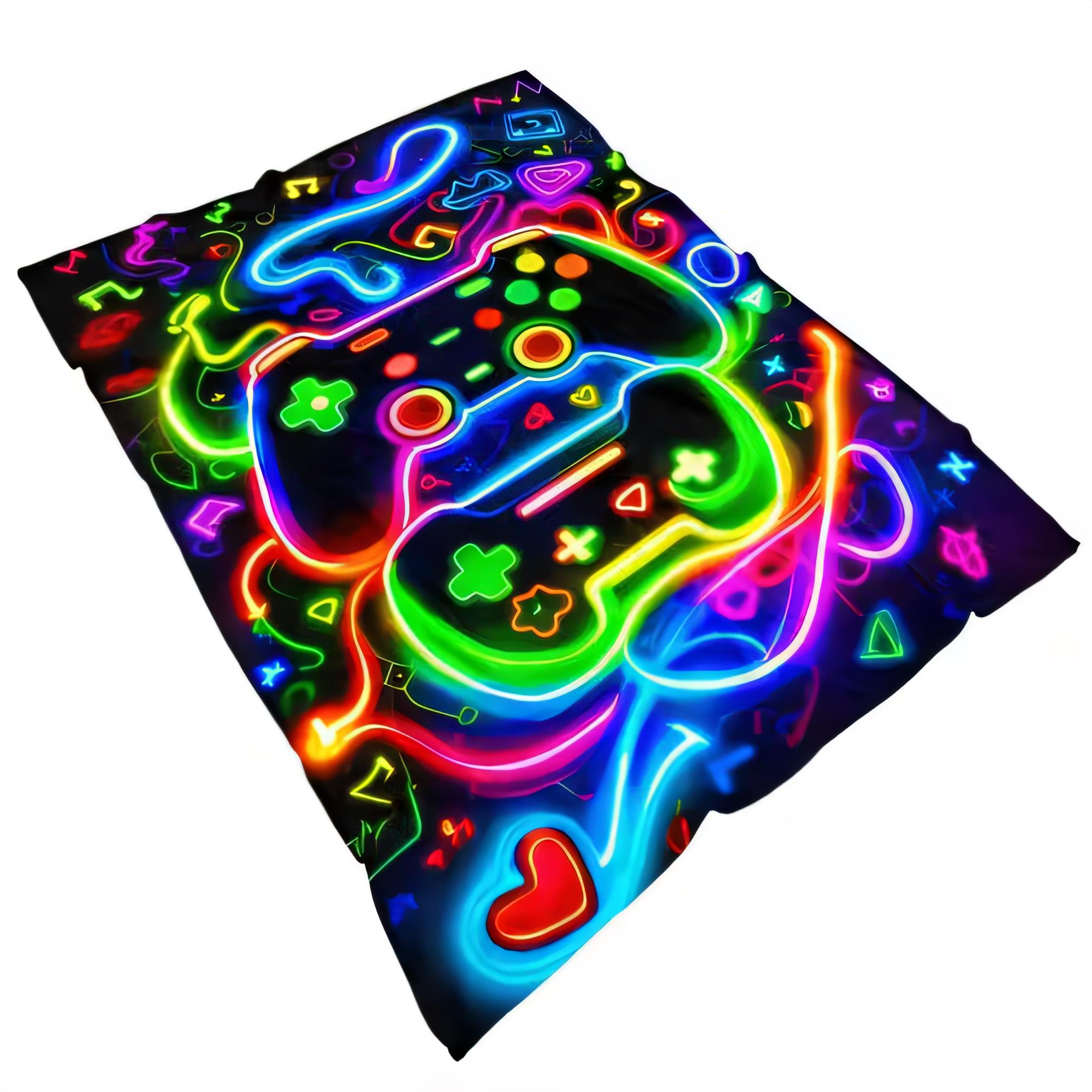 Lebhafte Neon-Gaming-Decke, we – Background Retro Gaming Bewertung und Preis