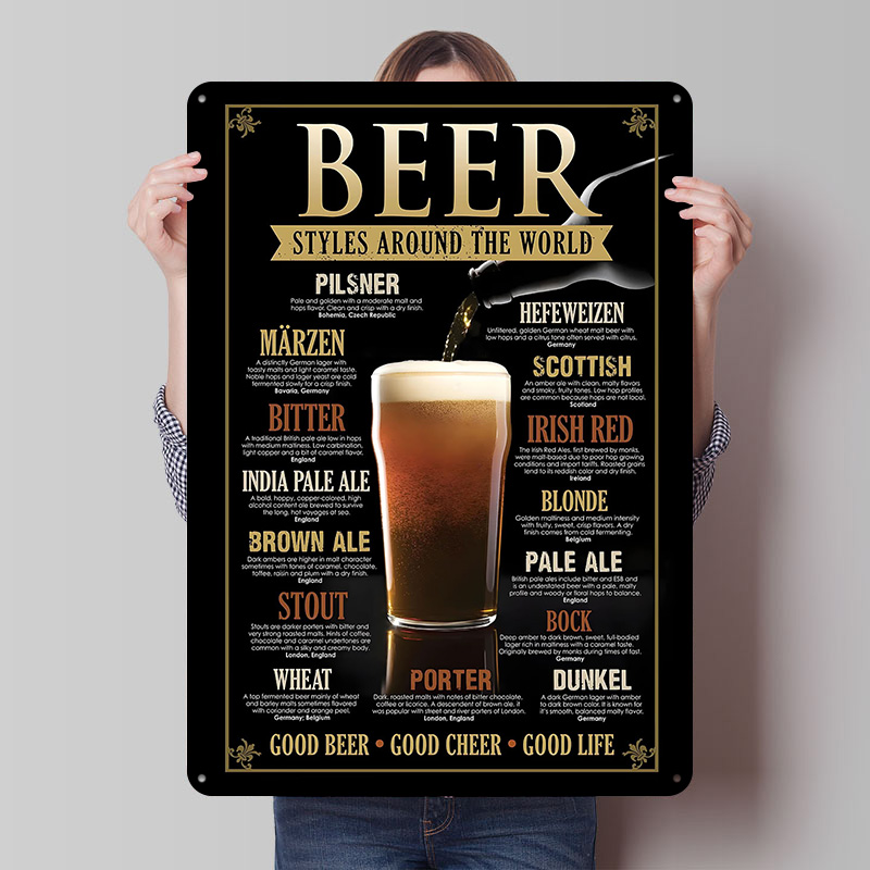 Black Beer Guide Weißblech-Pos – Retro Gaming Guide Bewertung und Preis