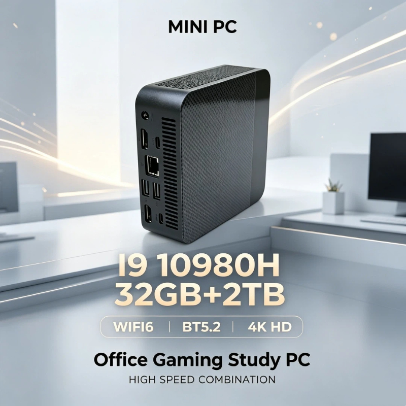 Mini-PC Core i9 10980HK Window – Retro Gaming Mini Pc Bewertung und Preis