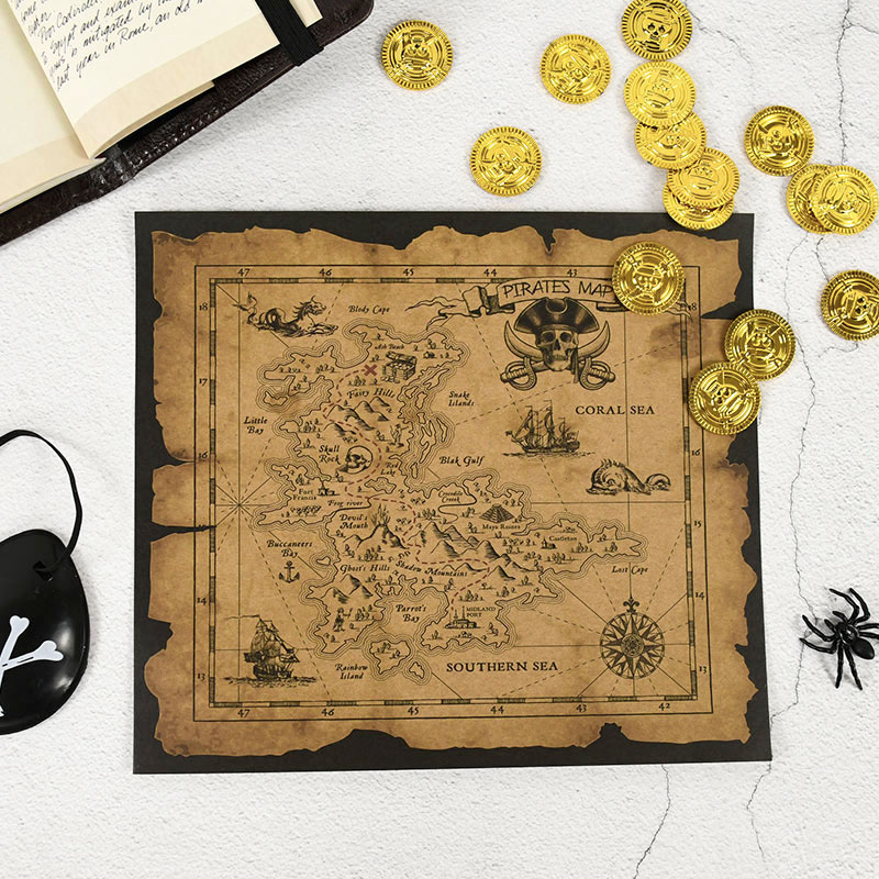 Piraten-Abenteuer Schatzsuche- – Retro Gaming Decor Bewertung und Preis