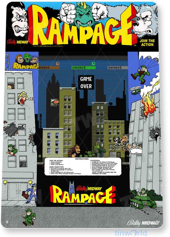 ZINNSCHILD Rampage Arcade Schi – Retro Gaming Shops Bewertung und Preis