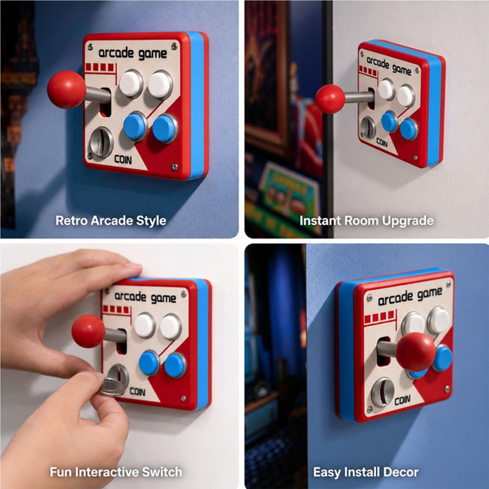 Kreative Retro-Arcade-Spiel Li – Retro Gaming Decor Bewertung und Preis