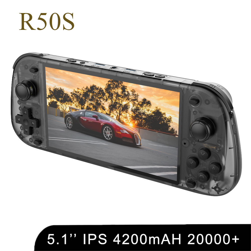 5,1 zoll Neue R50S Retro Handh – Retro Gaming Device Handheld Bewertung und Preis
