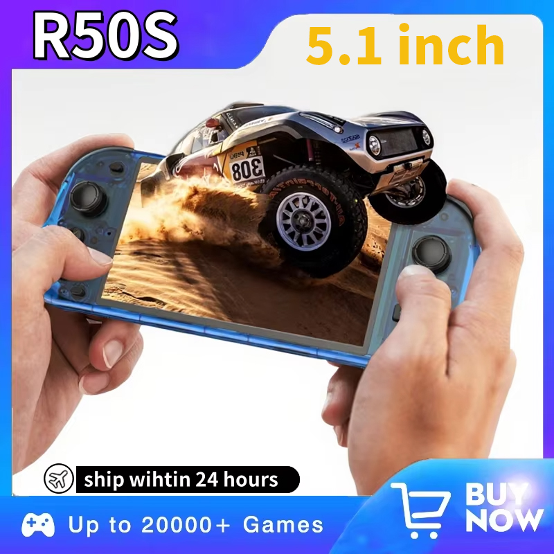 5,1 zoll Neue R50S Retro Handh – Retro Gaming Device Handheld Bewertung und Preis