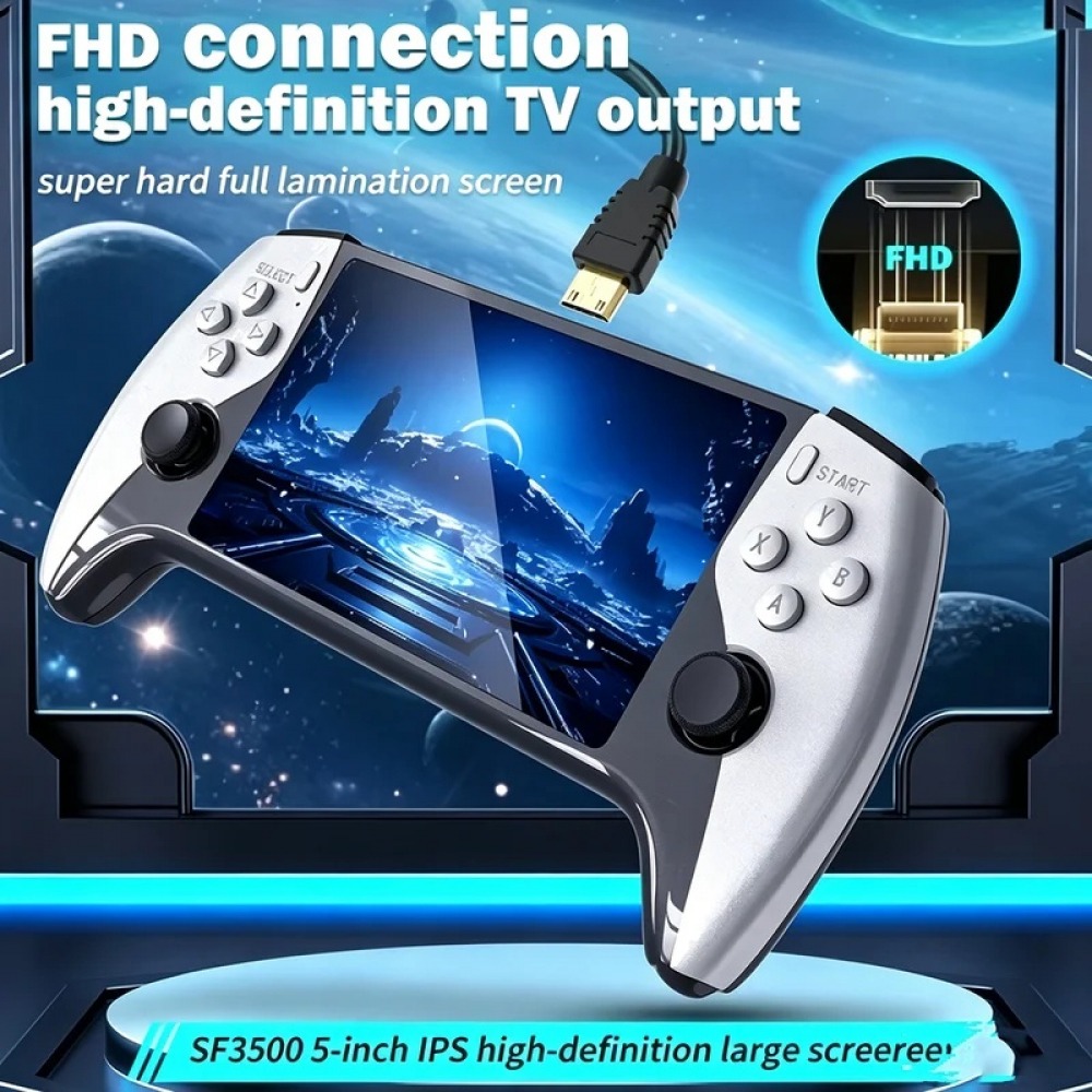 SF3500 5 Zoll Handheld-Spielko – Retro Gaming Device Handheld Bewertung und Preis